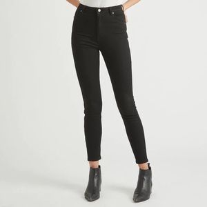NWT ROLLA’S Women’s 26” Eastcoast High Rise Skinny Ankle Galactic Black Jeans